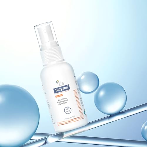 Image of Fixderma 2% Salicylic Acid Salyzap Body Acne Spray For Acne on Back, Shoulders, Neck & Chest to improve Breakouts & Uneven skin texture for Women & Men - 50ml