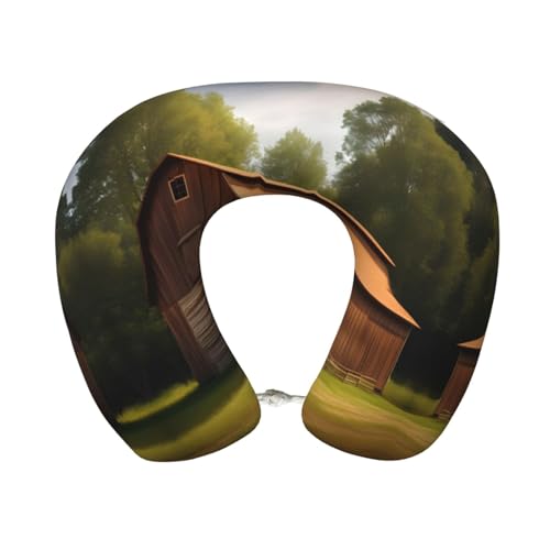 Almohada de viaje de espuma viscoelástica ajustable miniatura 1