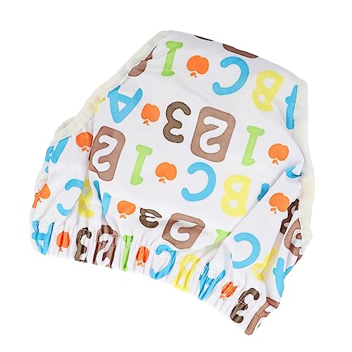 ibasenice 2 Unidades Calças Treino Impressas Calça Treinamento Xixi Bebê Floral Calça Fralda Recém N