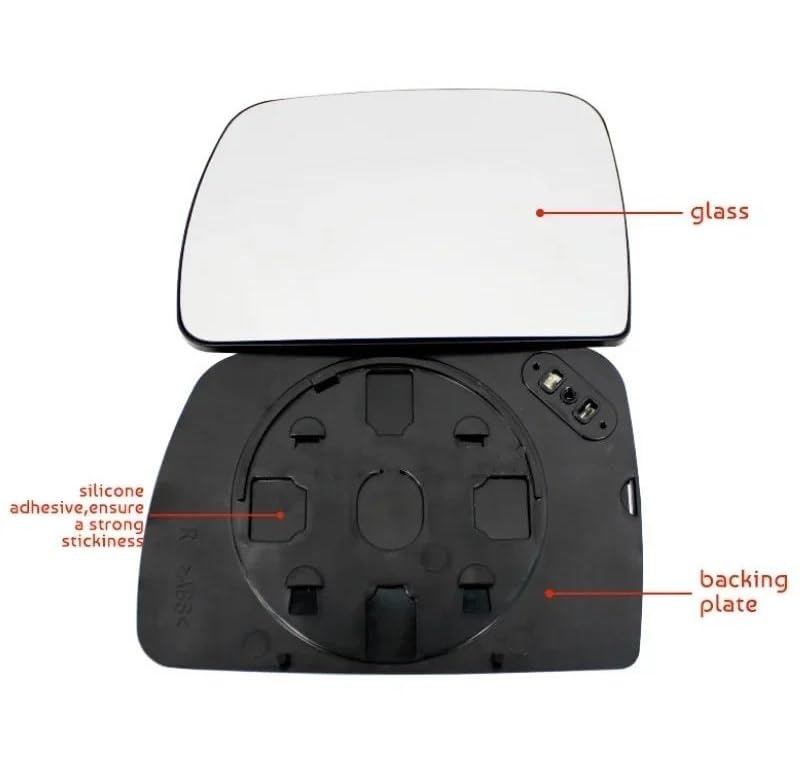 Vitre rétroviseur droit pour Range Rover L322 Vogue 2002-2006 miroir de rechange