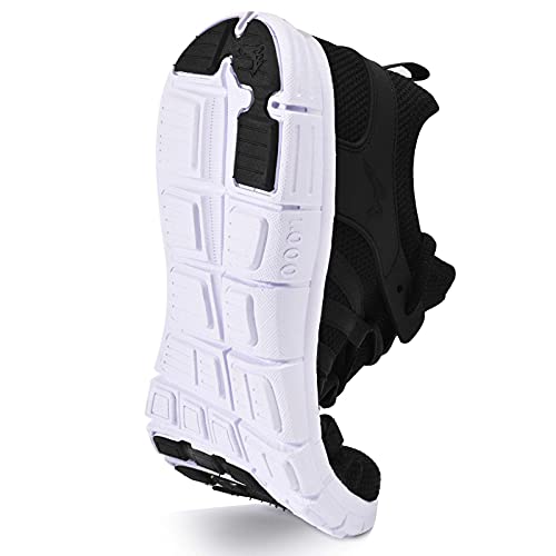 Image of INZCOU Running Shoes Lightweight Tennis Shoes Non Slip Gym Workout Shoes Breathable Mesh Walking Sneakers