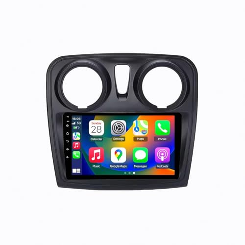 Radio Coche 2 DIN Renault Sandero con Mirror Link y pantalla táctil de alta respuesta