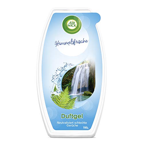 Air Wick Duftgel – Klassisches Duftgel mit leichtem Duft nach frischem Frühling – Duft: Himmelsfrische – 1 x 150g