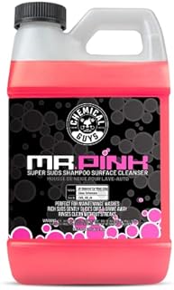 Chemical Guys CWS_402_64 Mr. Pink Foaming Car Wash Soap (Works with Foam Cannons, Foam Guns or Bucket Washes) Safe for Cars, Trucks, Motorcycles, RVs & More, 64 fl oz (Half Gallon), Candy Scent