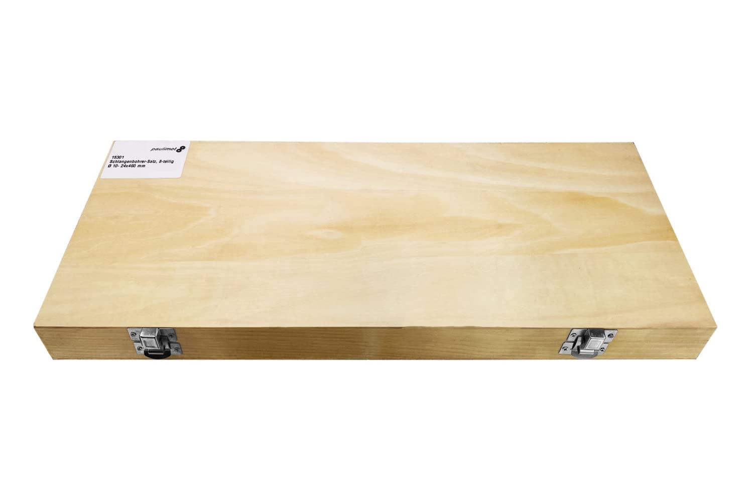 PAULIMOT Schlangenbohrer-Satz, 8-teilig Ø 10 – 24 mm, Länge 460 mm, Form Lewis