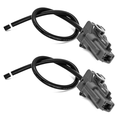 2Pcs Starter Motor Solenoid Connector Pigtail Plug Harness for Hyundai