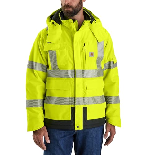 Carhartt Men's 106694 High-Visibility Waterproof Loose Fit Heavyweight Insulate