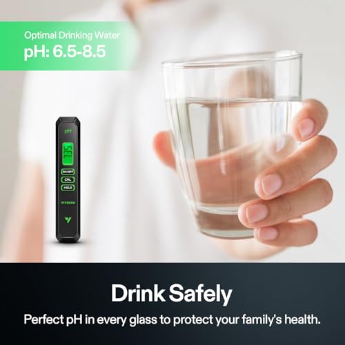 Vivosun 305141-PEN Digital Ph Meter, 0.01Ph High Accuracy Pen Type Ph Tester thumb #6