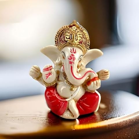 LOVENSPIRE 1 Ct Acrylic Ganesha Statue for Home Cover