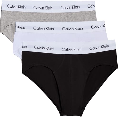 Calvin Klein Calzoncillos Hip Briefs Hombre Pack de 3 Ropa...