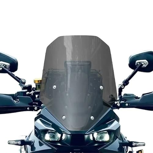 Pare-brise moto pour KY800X Rallye visière déflecteur de vent noir