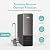 Brio AQUUS TROE800COL Reverse Osmosis Water Filtration System, 4-Stage Tankless RO Water Filter System for Under Sink, 800 GPD, 2:1 Pure to Drain, Reduces TDS, Smart Faucet, USA Support, Black/Silver