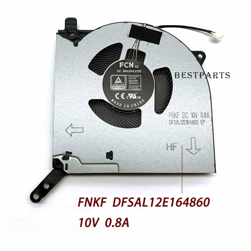 BestParts New CPU+GPU Cooling Fan Replacement for Legion 5 Pro 16ACH6H (Type: 82JQ), for Lenovo Legion 5 Pro (16″, 6, 2021)