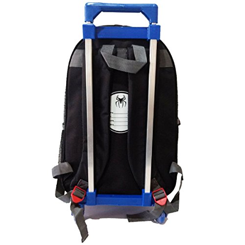 Mochila Escolar Homem Aranha de Rodinhas Spider Seanite