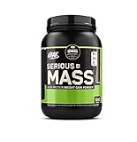 RRG Optimum Nutrition (ON) Serious Mass High Protein and High Calorie Mass Gainer/Weight Gainer Powder - 3 lbs, 1.36 kg(Chocolate) with Vitamins and Minerals