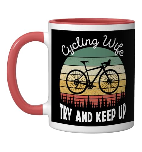 Cycling Wife Funny Ceramic Mug