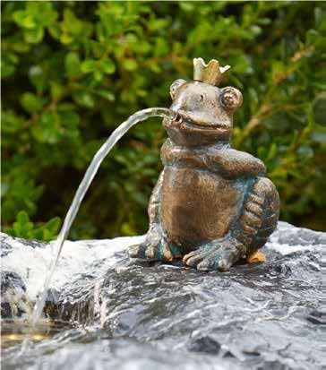 Rottenecker Bronzefigur, Skulpturen, Froschkönig Albert