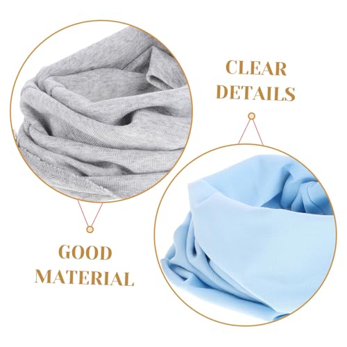 2pcs Winter Neck Warmer for Boys Girls Soft Cotton Scarf Comfortable Boy Girl Scarf for Cold Weather for Outdoor Activities and Everyday Wear3
