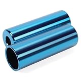 Jet BMX Cr-mo Pegs (Pair) Blue