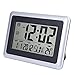 Produktbild Alarm Clocks - Digital Alarm Morning Clock With Large Lcd Screen Multi Function Calendar Temperature Display - Loud Cute Ticking Battery Loudest Bedrooms Port Sound Machine Sharp Automatically A