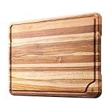 Teak Wood Cutting Board XL Large Cutting Board for Kitchen Wooden Cutting Board for Kitchen Heavy Duty 02