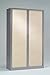 Produktbild Schrank Monoblock Stahl, Polypropylen 198 (H) x 120 (L) x 43 (P) cm Aluminuim Buchenholz