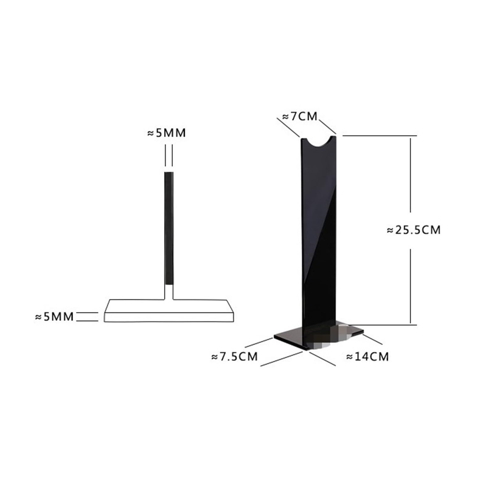Supporto per Cuffie Supporto for Cuffie for Semplice Base in Silicone Antiscivolo Adatto for Headphone Stand
