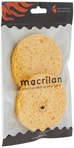 Macrilan Kit Com 2 Esponjas Para Limpeza Facial - Ep11