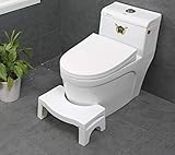  Toiletsquat Taburete para Inodoro  Ayuda Médica para el Inodoro  Mejor Postura al Sentarse en el Inodoro  Ayuda a Subida para Niños  contra Estreñimiento y Hemorroides (Plegable)