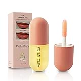Lip Plumper,Lip Glaze,Lip Gloss,Lip oil,Natural Lip Enhancer,Lip Care Serum,Lip Plumper Fuller Hydrated Beauty Lips Plumper Oil,Moisturizing Transparent Lip Oil Portable