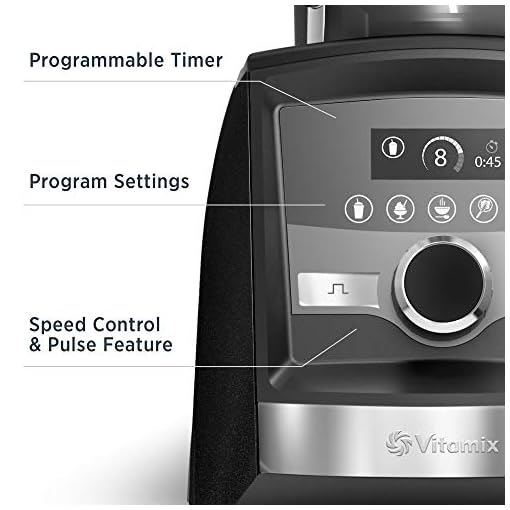 Vitamix A3500 Ascent Series Smart Blender, ProfessionalGrade, 64 oz. LowProfile Container