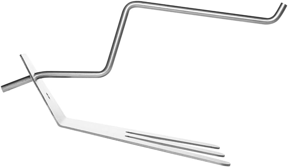 Commercial Grade Chicken Rotisserie Rack Heat Immune Rustless Construction Accommodates Baking Dishes and Current Ovens