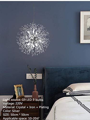 Lustre pissenlit LED cadeau d'anniversaire idéal pour salon - 4