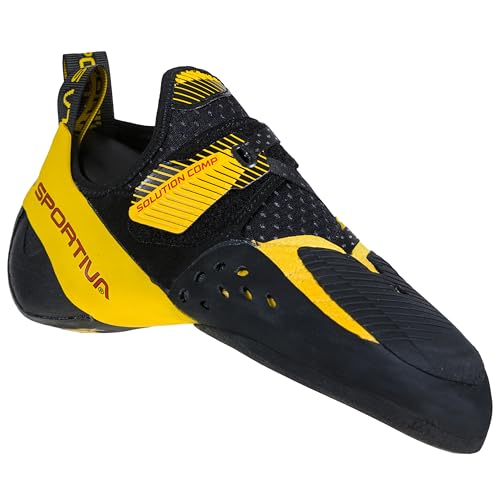 Image of La Sportiva Mens Solution Comp Rock Climbing Shoes