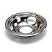 Whirlpool W10196406 Range Drip Pan, 6-in (Chrome) Genuine Original Equipment Manufacturer (OEM) Part