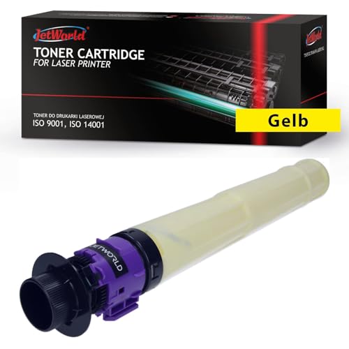 Image of JetWorld Toner Compatible Ricoh 841926 Yellow for MPC2003, MPC2004, MPC2004ex, MPC2003SP, MPC2011, MPC2011SP, MPC2503, MPC2504, MPC2503SP, MPC2504ex 9500 Pages High quality toner cartrid, high quality
