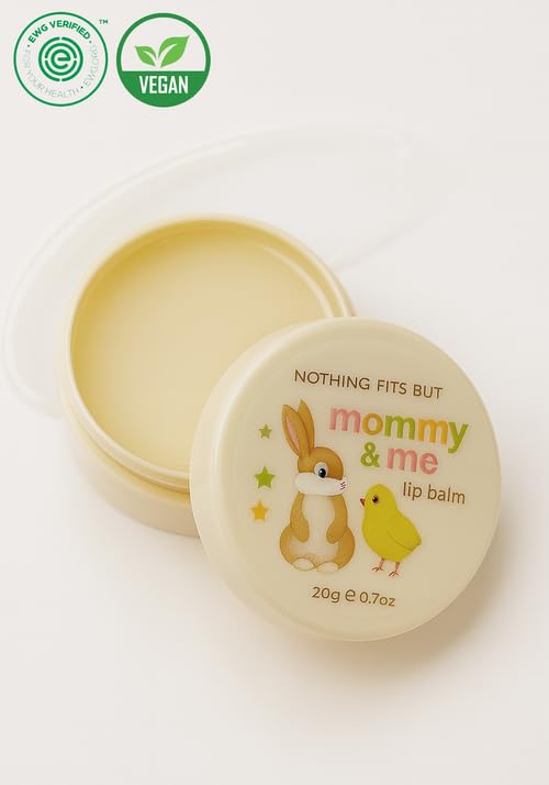 Vegan Mommy & Me Lip Balm - Nourishing Lip Care for Moms