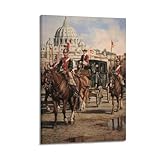 OKNGB Vatikanisches Militärposter, St. Petersdom, Kavallerie-Poster, dekoratives Gemälde, Leinwand, Wandposter und Kunstdruck, moderne Familienschlafzimmer-Dekoration, Poster, 40 x 60 cm