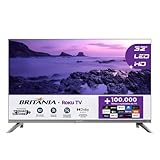Smart TV 32' HD Britânia B32CRA Roku TV LED Wi-fi HDMI USB