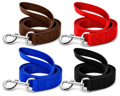 Image of VIP Collection Nylon Dog Leash with Trigger Snap Hook, Length 5 Feet