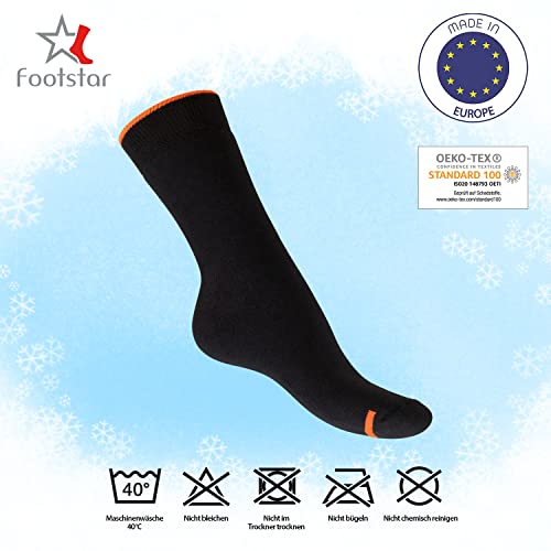 Thermosocken Footstar für Damen und Herren im 6er-Pack