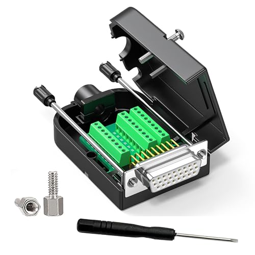Conector DB26 Hembra sin soldadura con tornillos miniatura 1