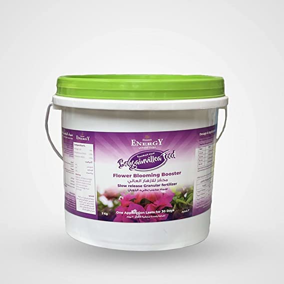 Desert Energy Bougainvillea Feed Best Fertilizer For Flowering Blooming Boster 3KG "Garden Care'