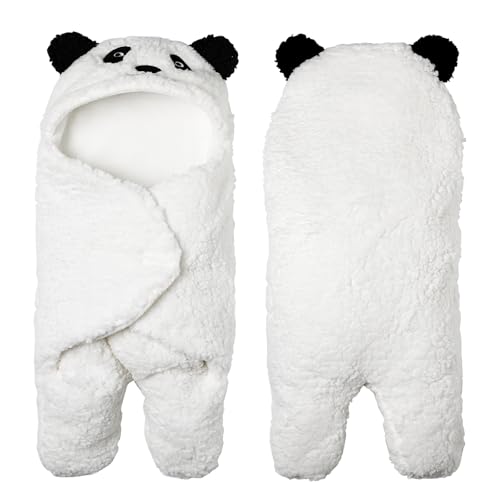 Image of Soarwg Kids Baby Swaddle, Natural Receiving Swaddle Wrap, Baby Essentials Softness Plush Baby Swaddle, Ideal for Baby Girl and Boy Newborn Registry Search, Shower Gift 0-6 Months