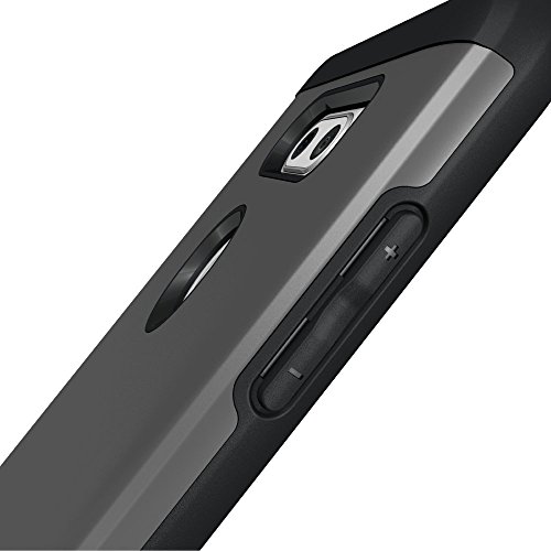 Tudia Dualshield Designed For Lg V30 Case/Lg V30+/Lg V30S Case, [Merge] Heavy Duty Dual Layer Slim Case For Lg V30/V30 Plus/V30S (Metallic Slate) #TOP5