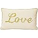 Paoletti Christmastide Love 30X50 CC Gold, Cotone, 30x50cm