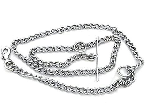 Dog Trust Stainless Steel Dog Chain Silver Heavy Weight Duty Dogs Chain With Heavy Hook|Size 10 No.,?18 cm (B09XZXL329) Amazon Price History, Amazon Price Tracker