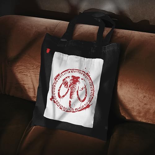 Image of ZORI Black Tote Bag With Pocket Printed Designed Canvas Tote Bags For Women large capacity,Tote bag For Shopping, College, Travel, More Canvas Handbag For Unisex Bag