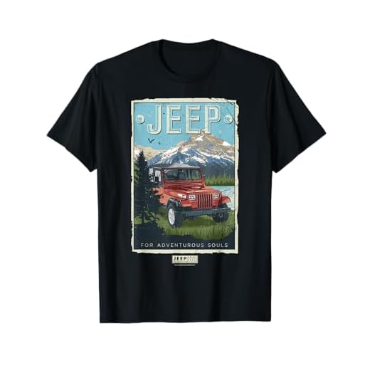 Jeep Mountain para almas aventureras Camiseta