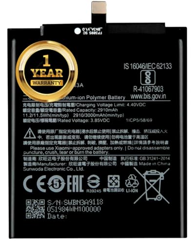 Image of Original BN3A Batery Compatible with Xiaomi Redmi Go M193C3GG, M193C3GH, M193C3GI with Warranty